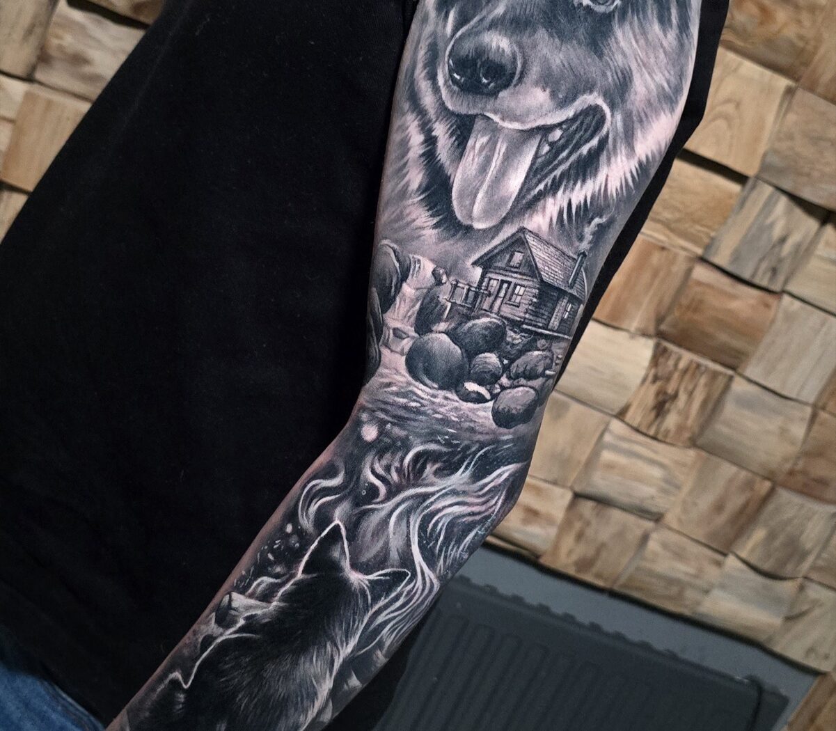 Black & Grey tattoo by Hypnotic Art Tattoo Studio, Milton Keynes