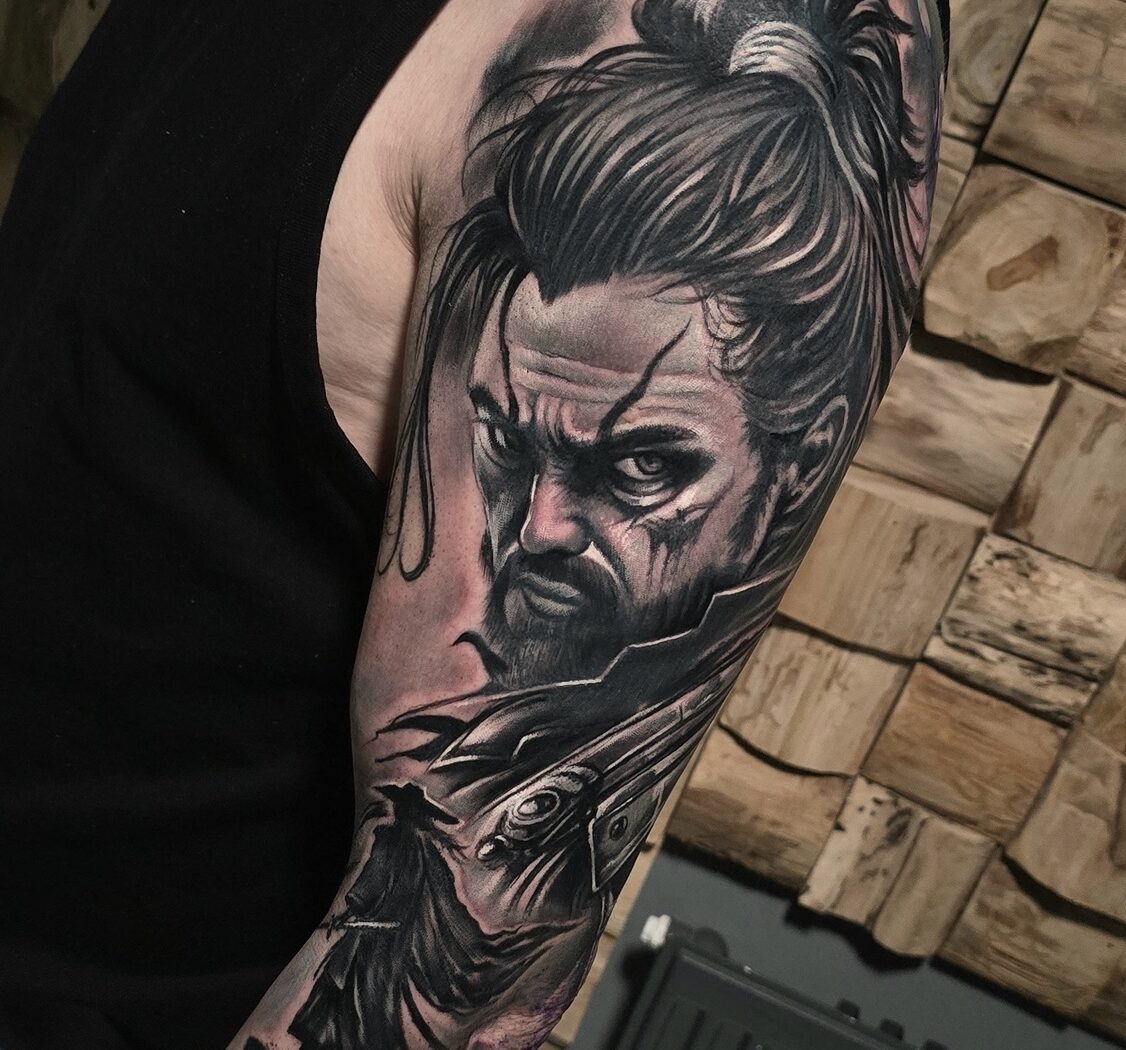Black & Grey tattoo by Hypnotic Art Tattoo Studio, Milton Keynes