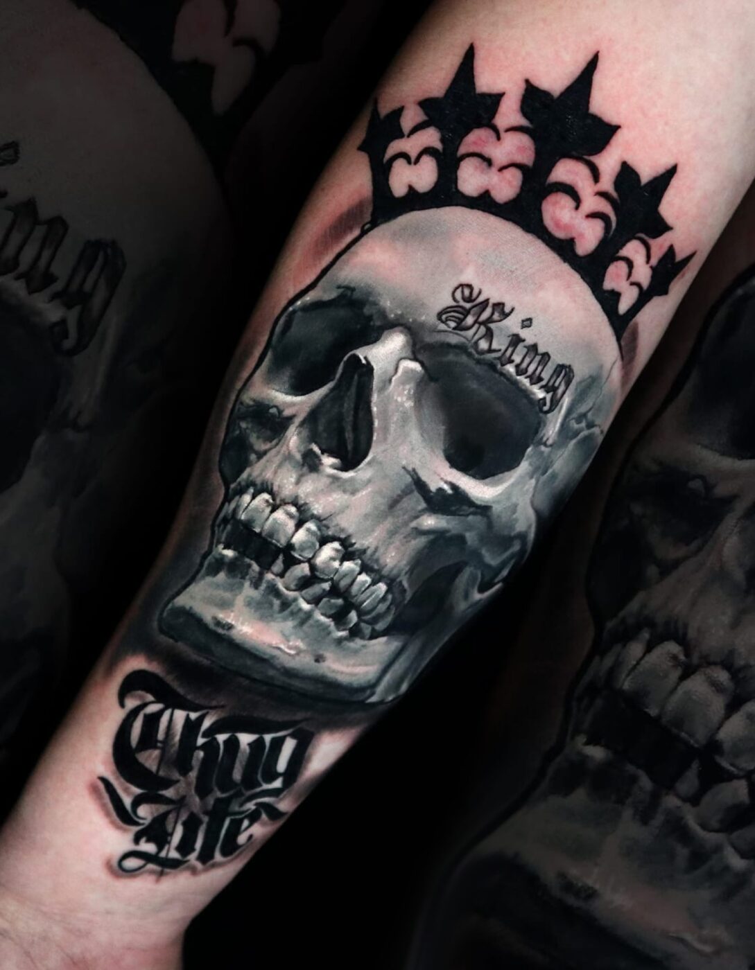 Black & Grey tattoo by Hypnotic Art Tattoo Studio, Milton Keynes