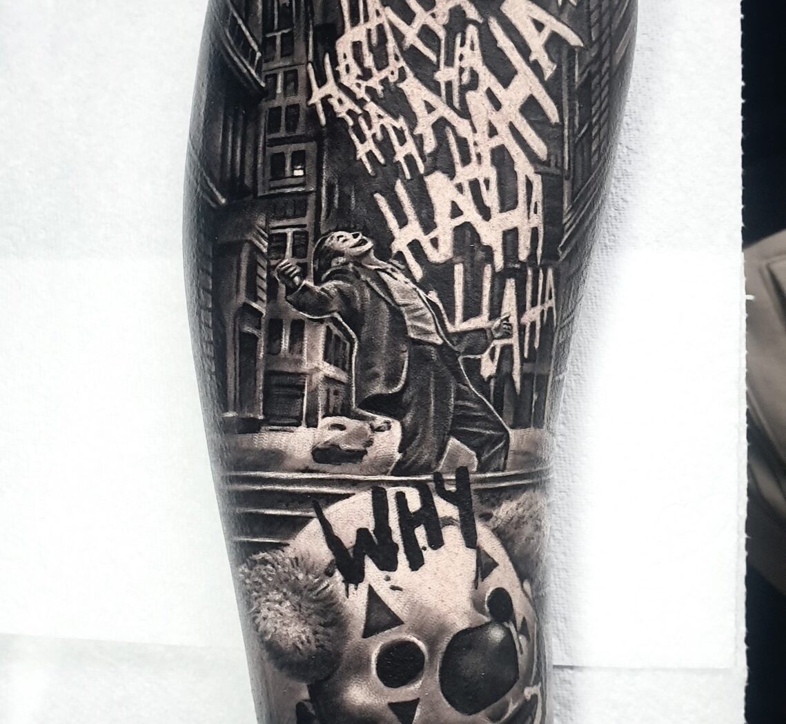Black & Grey tattoo by Hypnotic Art Tattoo Studio, Milton Keynes