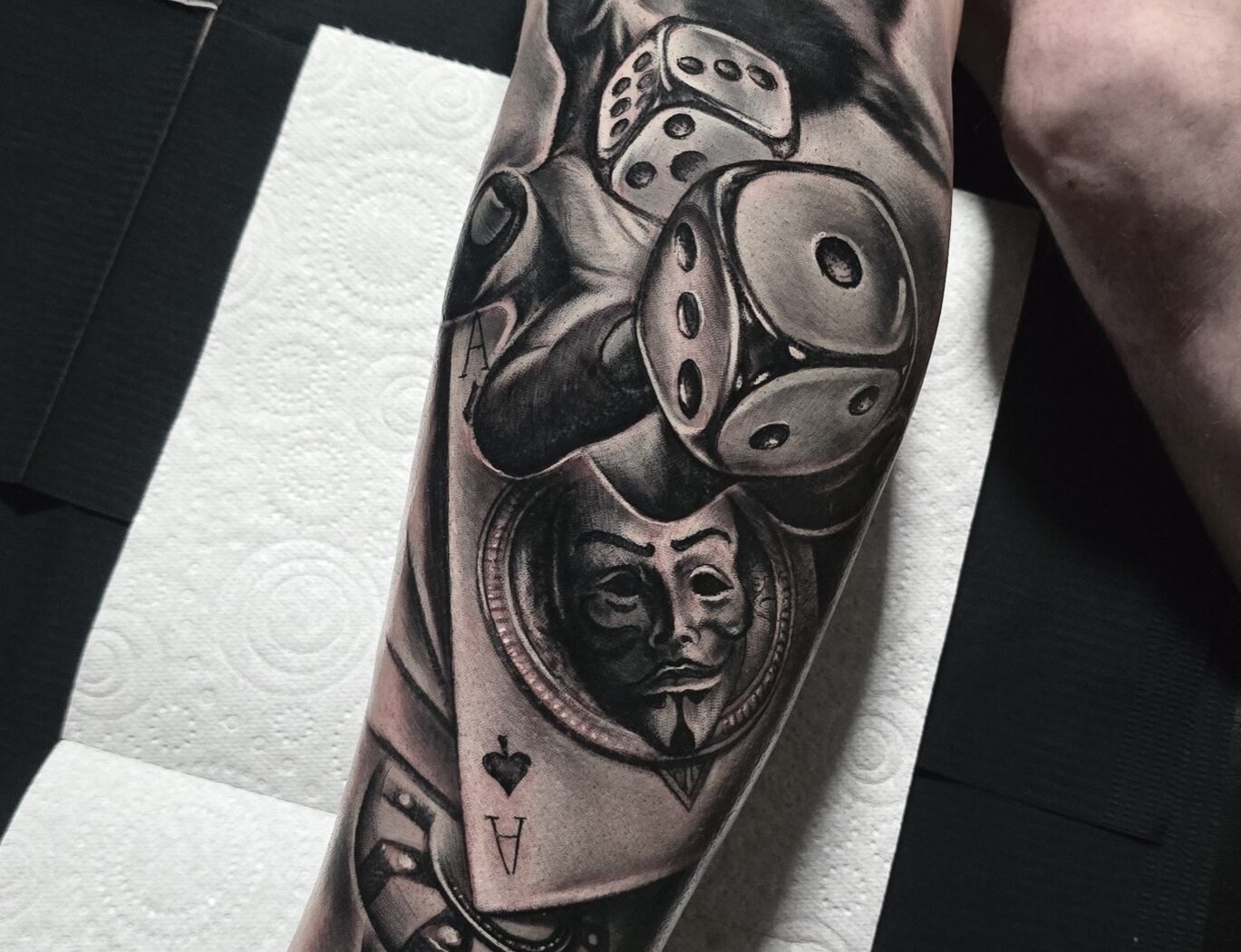 Black & Grey tattoo by Hypnotic Art Tattoo Studio, Milton Keynes