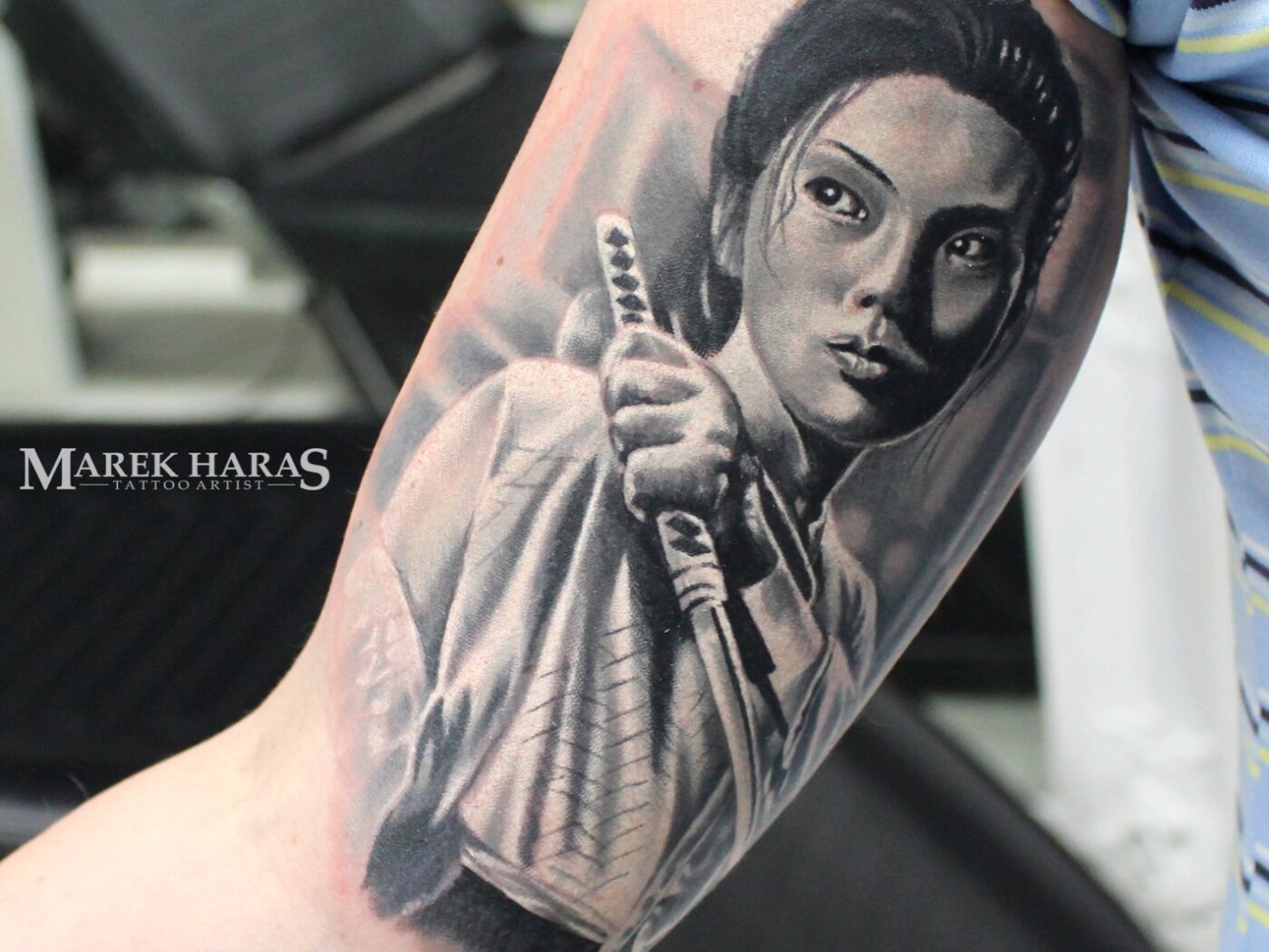 Black & Grey tattoo by Hypnotic Art Tattoo Studio, Milton Keynes
