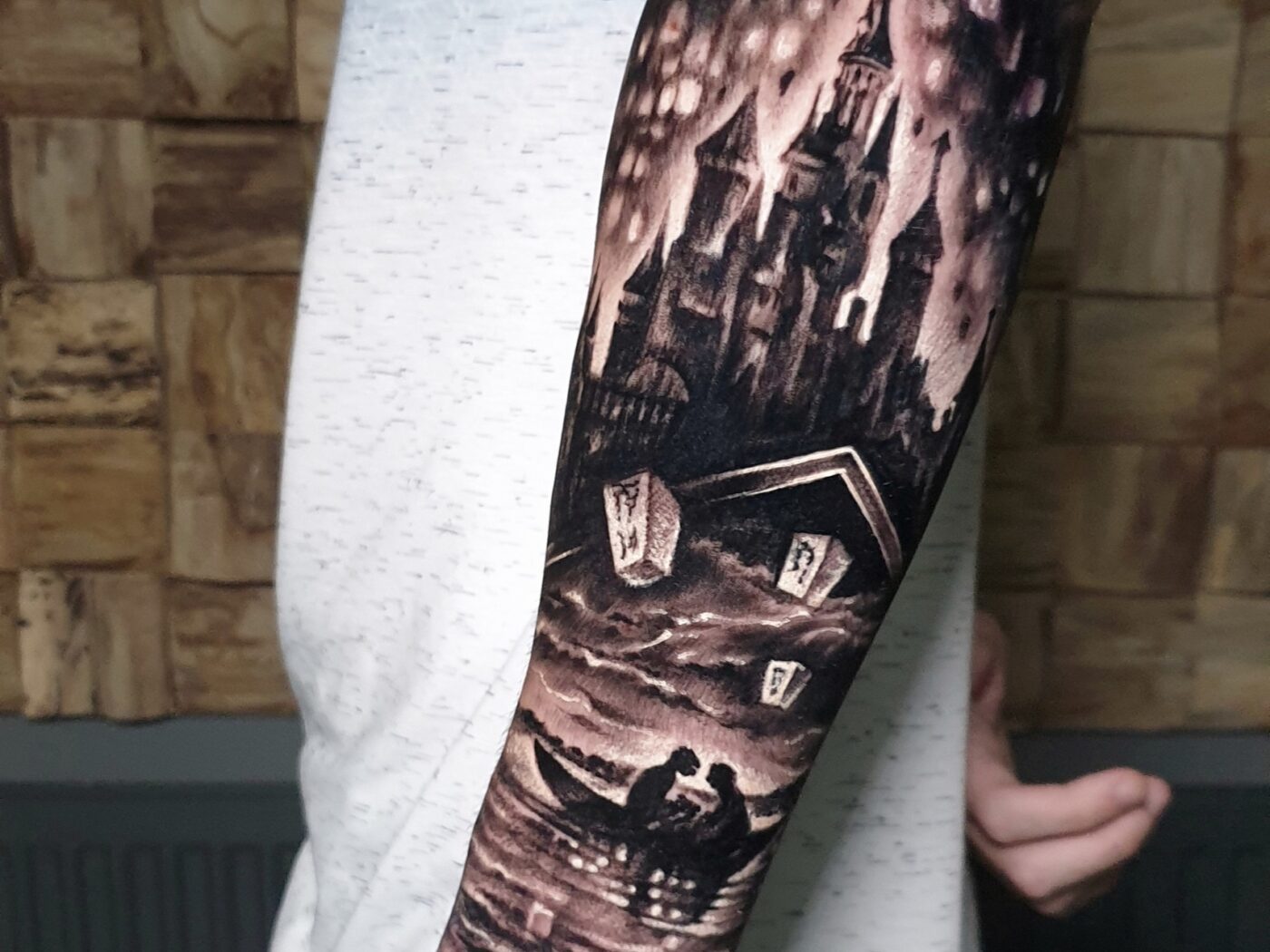 Black & Grey tattoo by Hypnotic Art Tattoo Studio, Milton Keynes