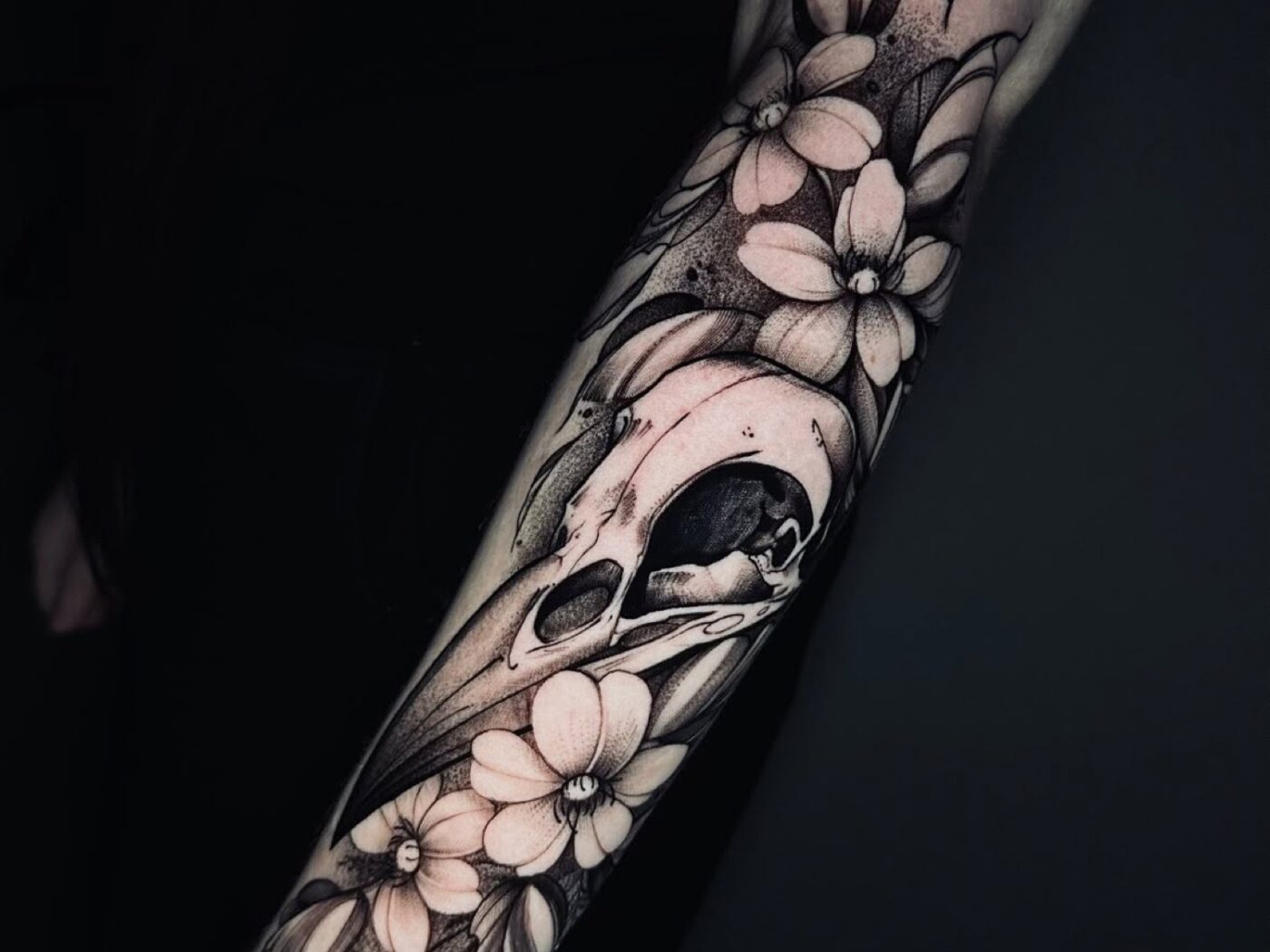 Blackwork tattoo by Hypnotic Art Tattoo Studio, Milton Keynes
