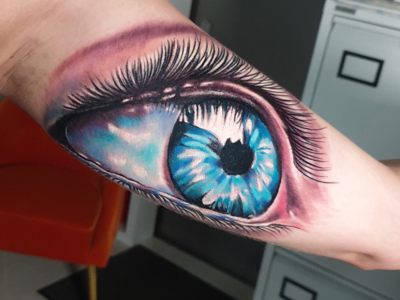 Colour tattoo by Hypnotic Art Tattoo Studio, Milton Keynes