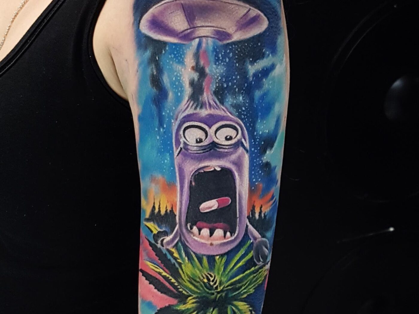 Colour tattoo by Hypnotic Art Tattoo Studio, Milton Keynes