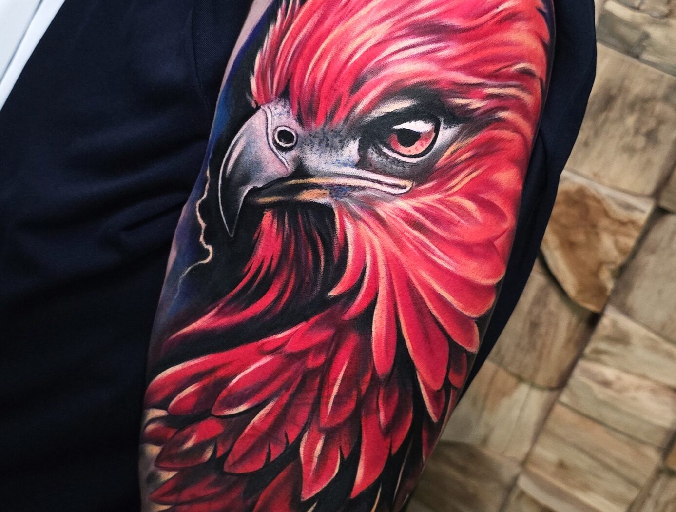 Colour tattoo by Hypnotic Art Tattoo Studio, Milton Keynes