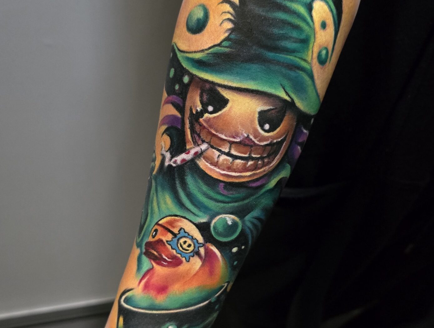 Colour tattoo by Hypnotic Art Tattoo Studio, Milton Keynes