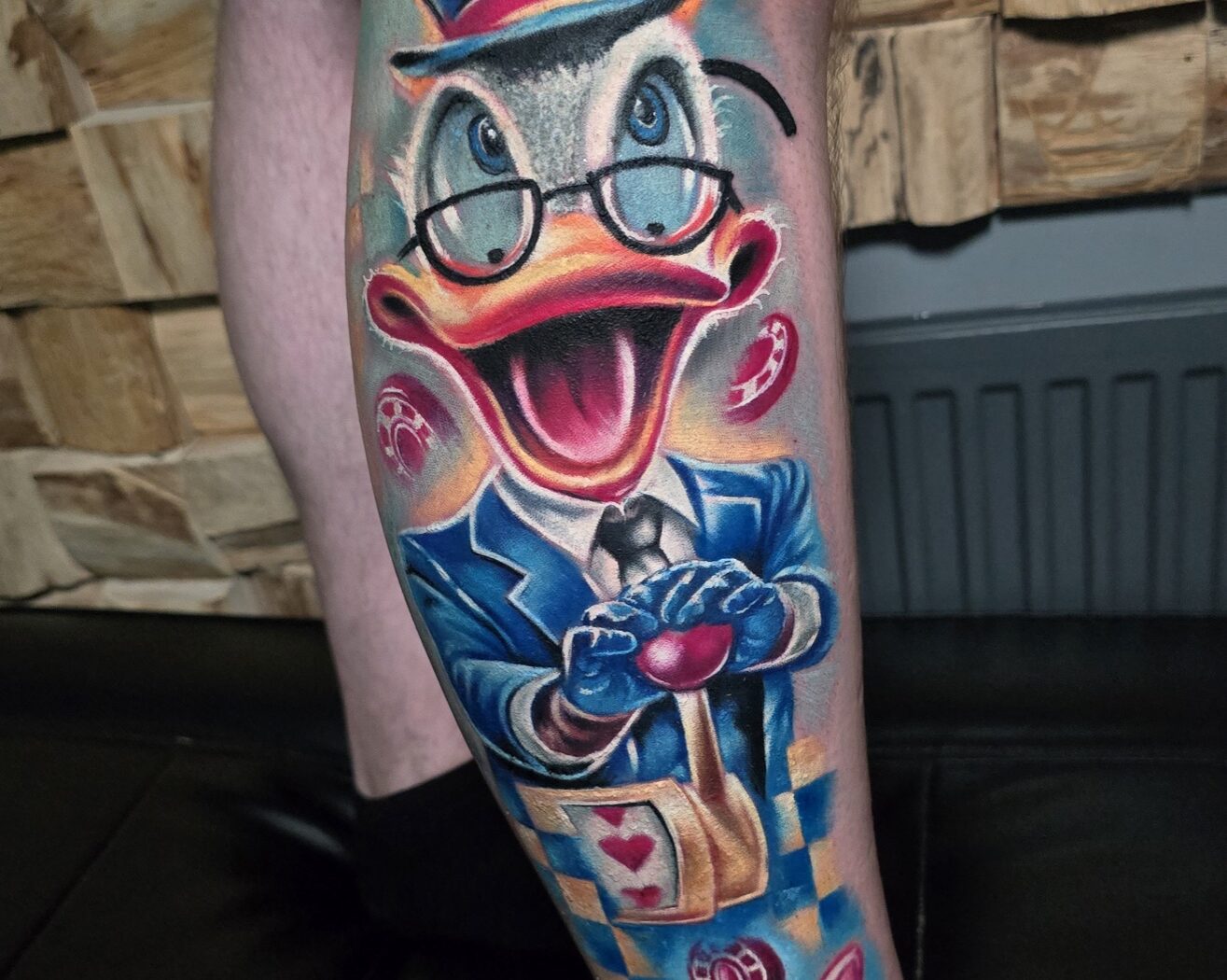 Colour tattoo by Hypnotic Art Tattoo Studio, Milton Keynes