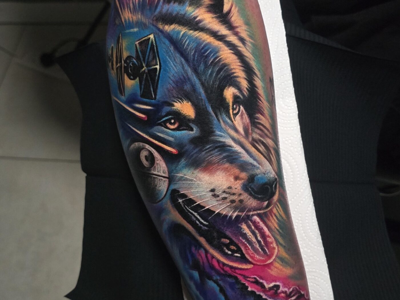 Colour tattoo by Hypnotic Art Tattoo Studio, Milton Keynes