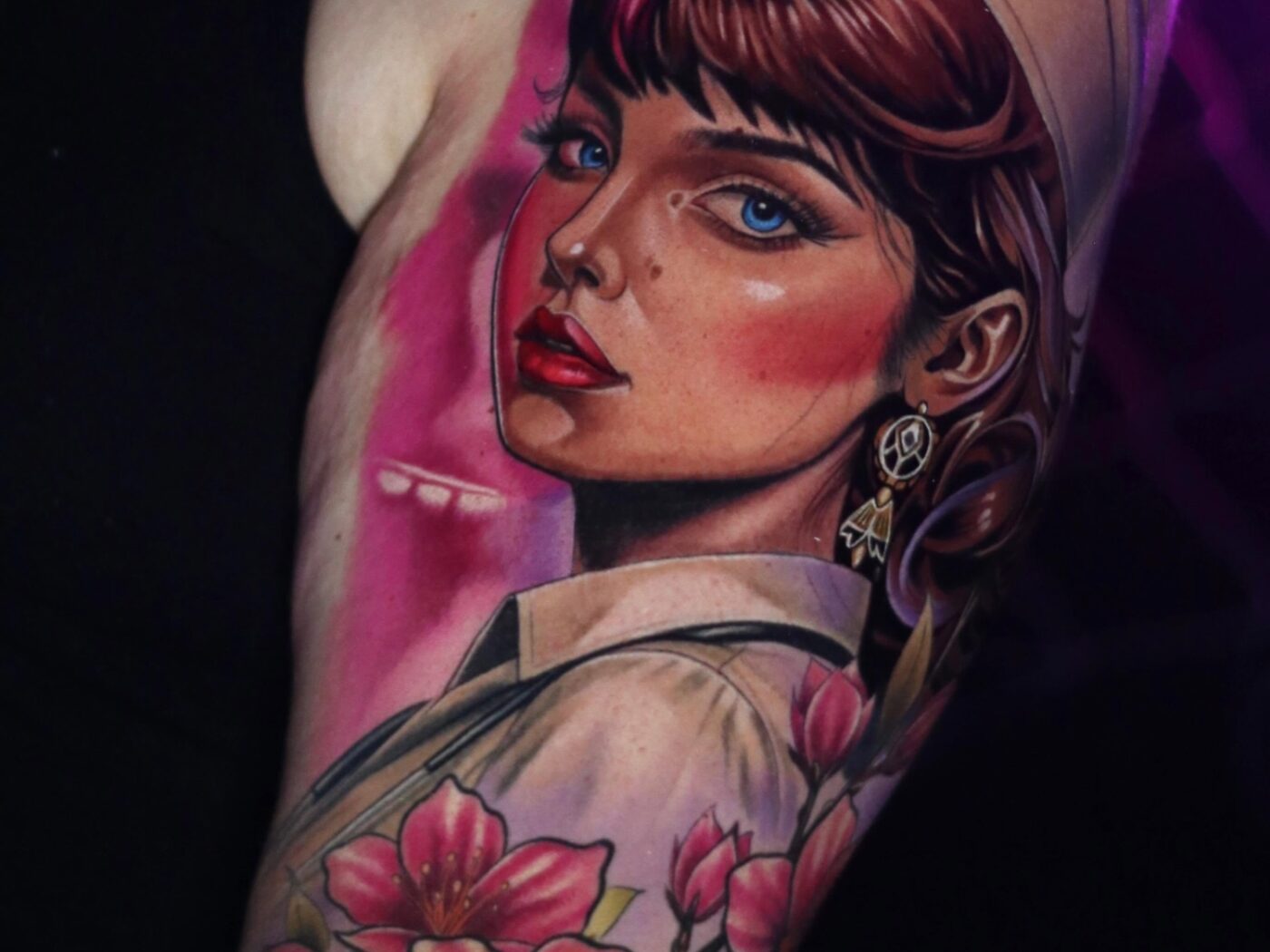 Colour tattoo by Hypnotic Art Tattoo Studio, Milton Keynes