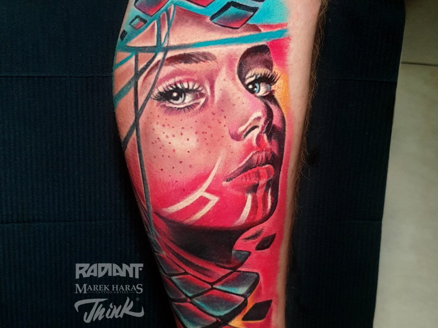 Colour tattoo by Hypnotic Art Tattoo Studio, Milton Keynes