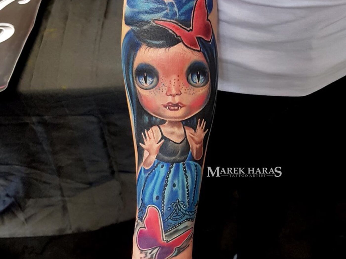 Colour tattoo by Hypnotic Art Tattoo Studio, Milton Keynes