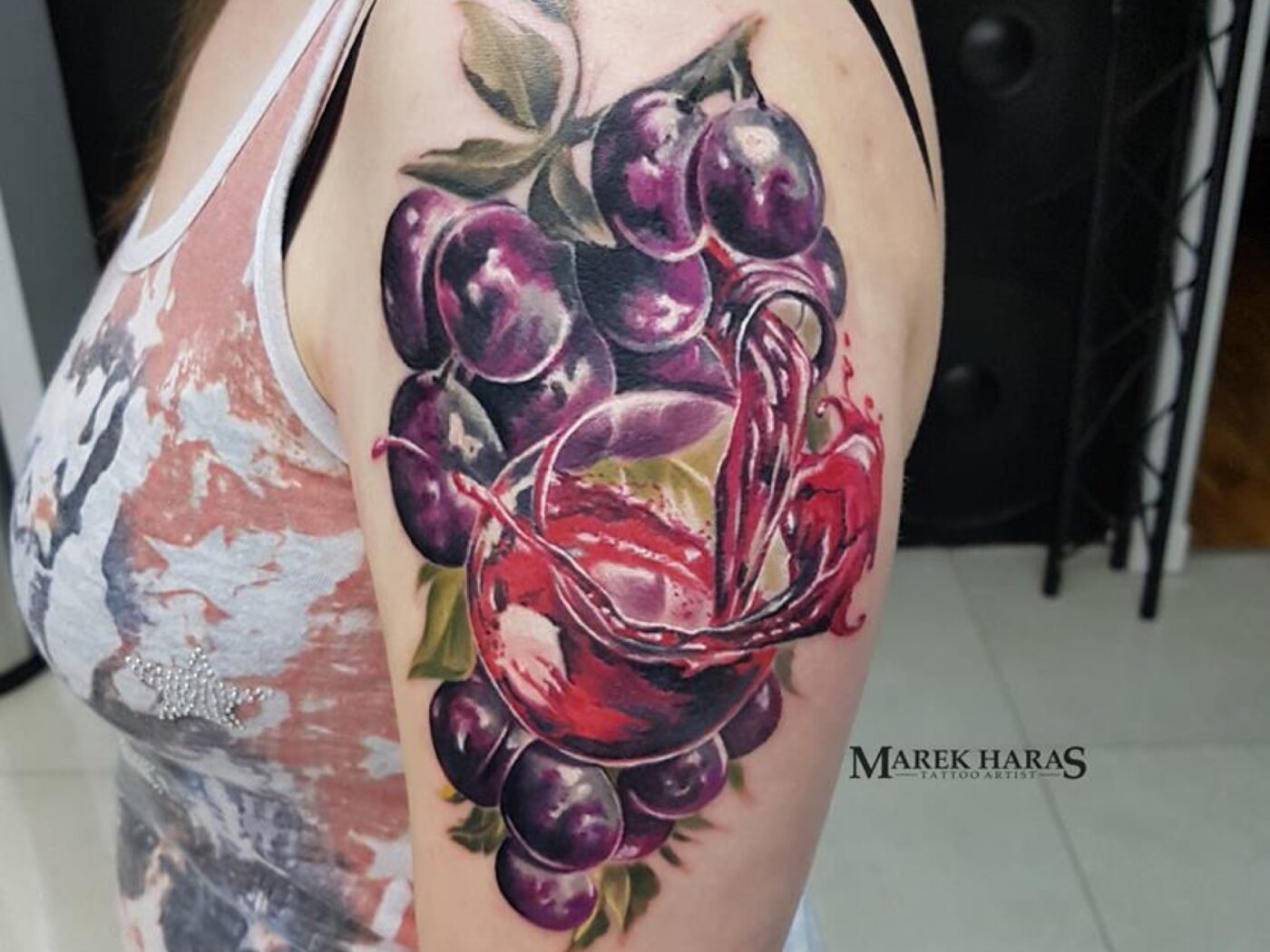 Colour tattoo by Hypnotic Art Tattoo Studio, Milton Keynes