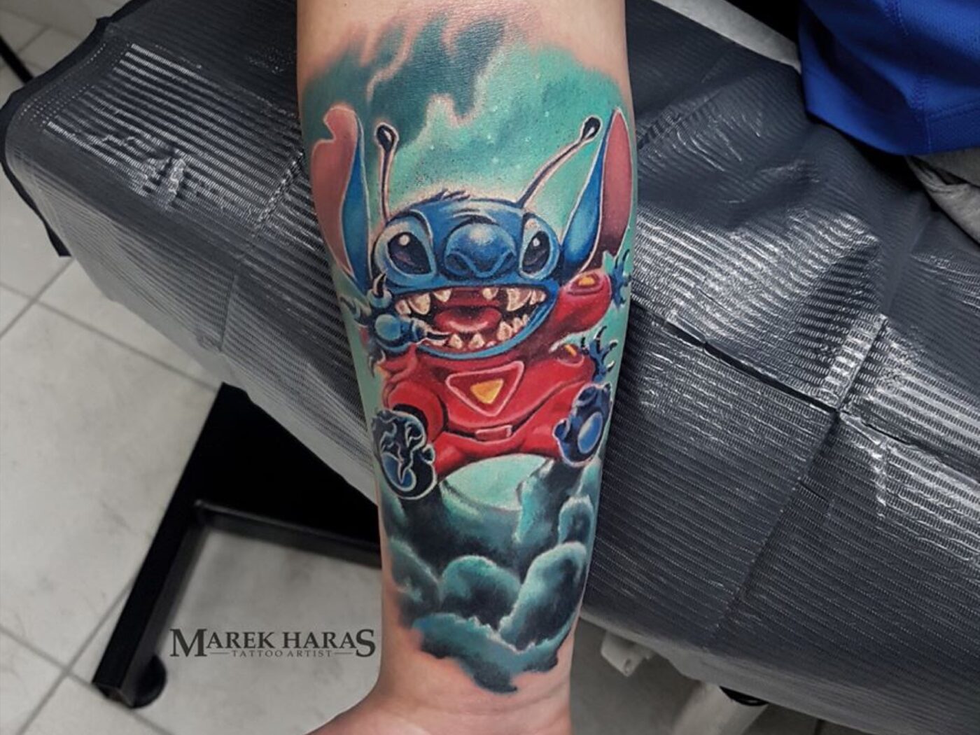 Colour tattoo by Hypnotic Art Tattoo Studio, Milton Keynes