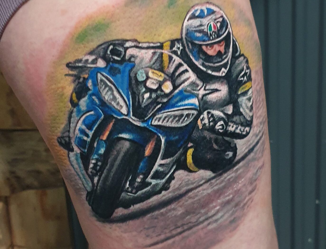 Colour tattoo by Hypnotic Art Tattoo Studio, Milton Keynes