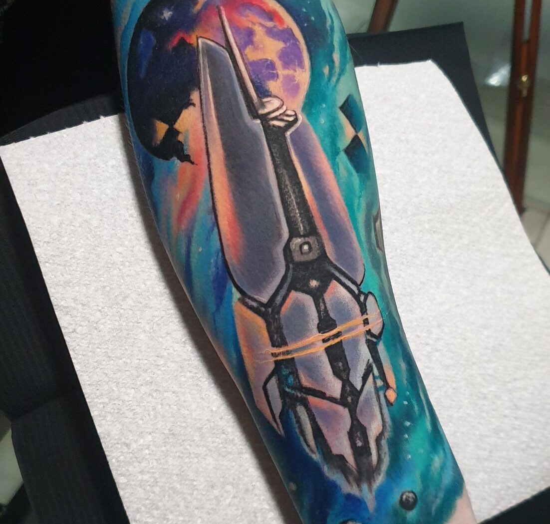 Colour tattoo by Hypnotic Art Tattoo Studio, Milton Keynes
