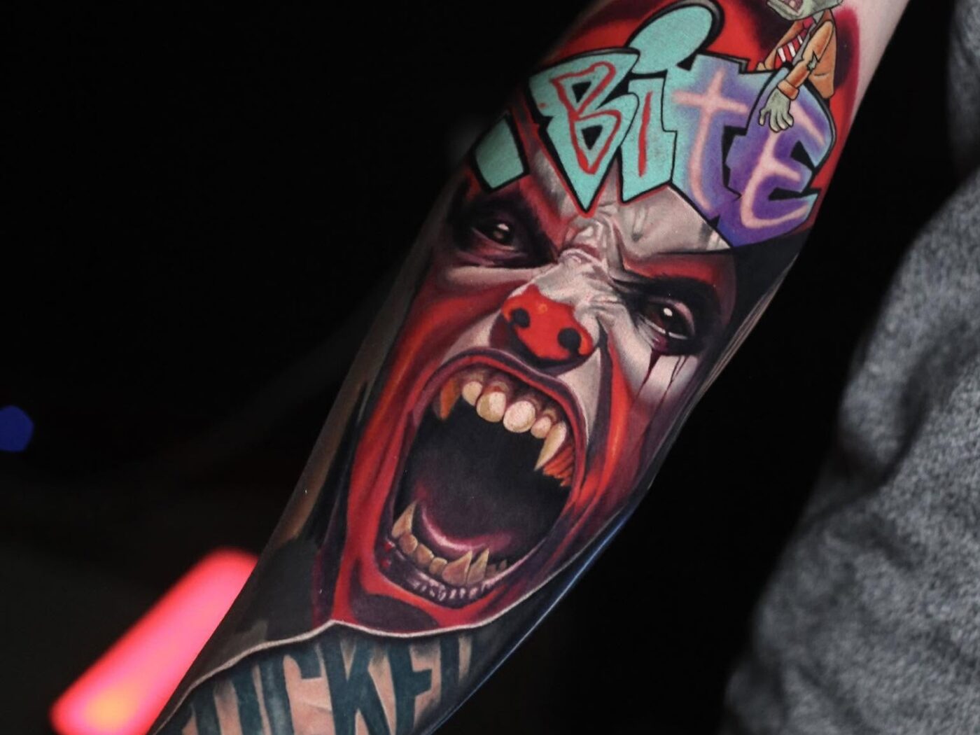 Graffiti & Avantgarde tattoo by Hypnotic Art Tattoo Studio, Milton Keynes