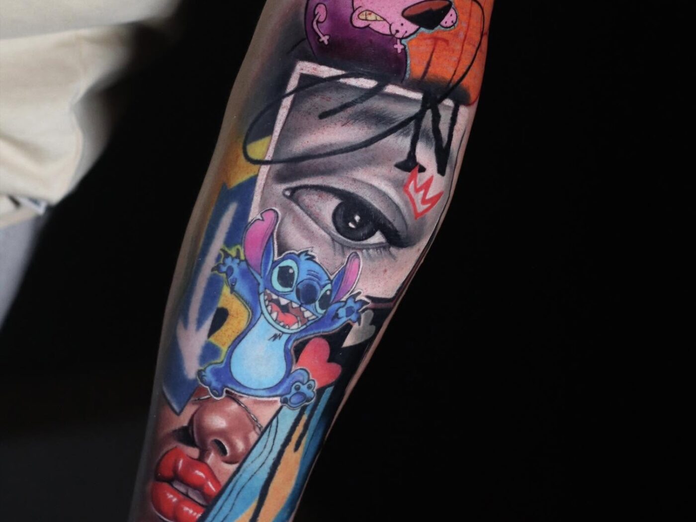Graffiti & Avantgarde tattoo by Hypnotic Art Tattoo Studio, Milton Keynes