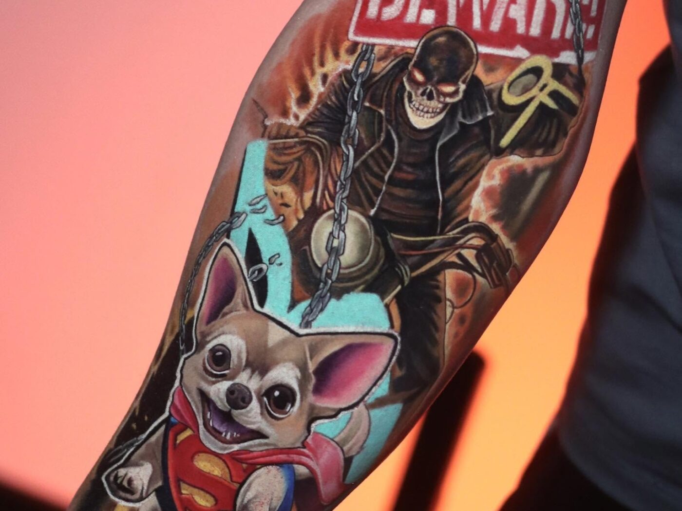 Graffiti & Avantgarde tattoo by Hypnotic Art Tattoo Studio, Milton Keynes