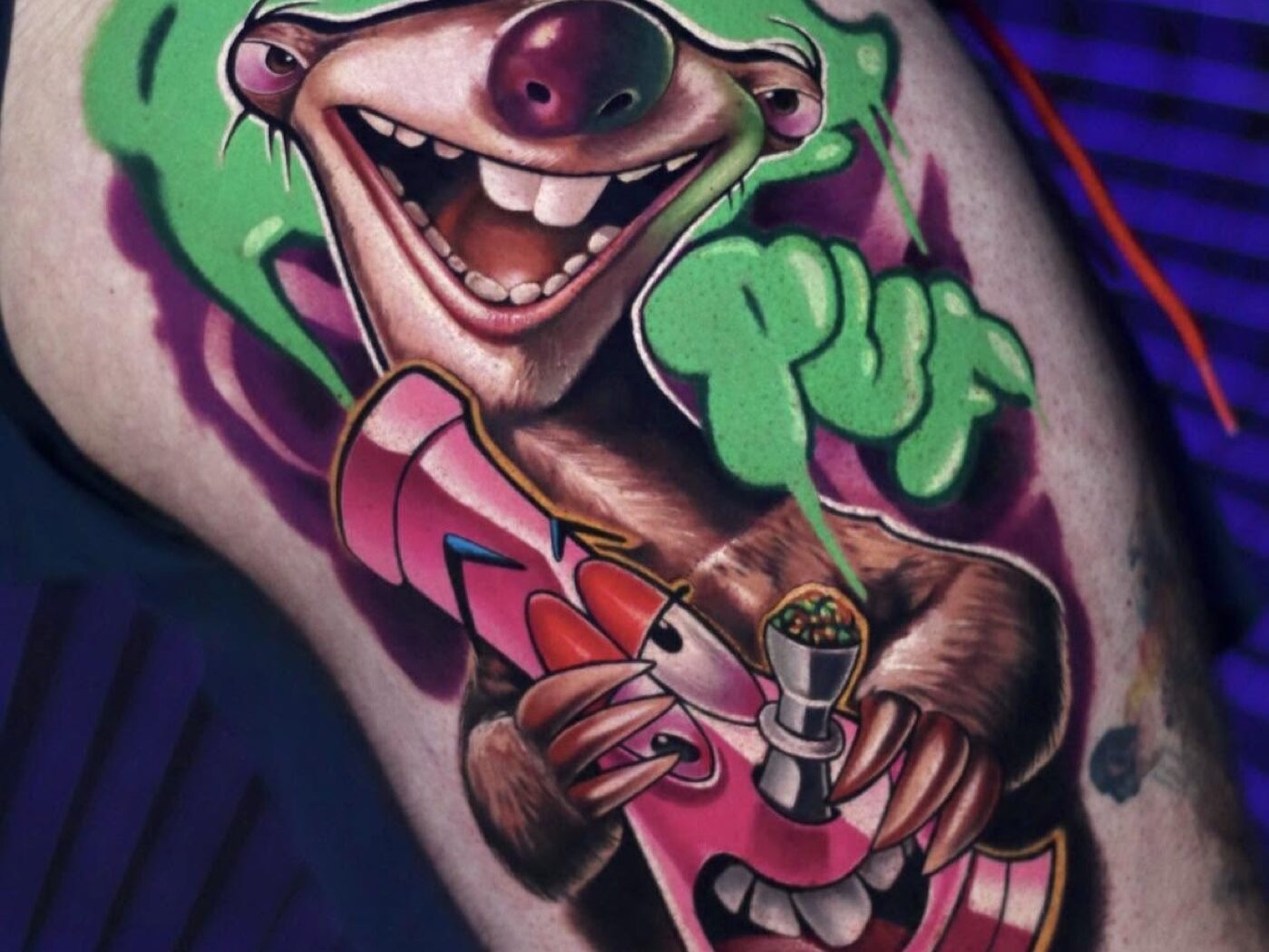Graffiti & Avantgarde tattoo by Hypnotic Art Tattoo Studio, Milton Keynes