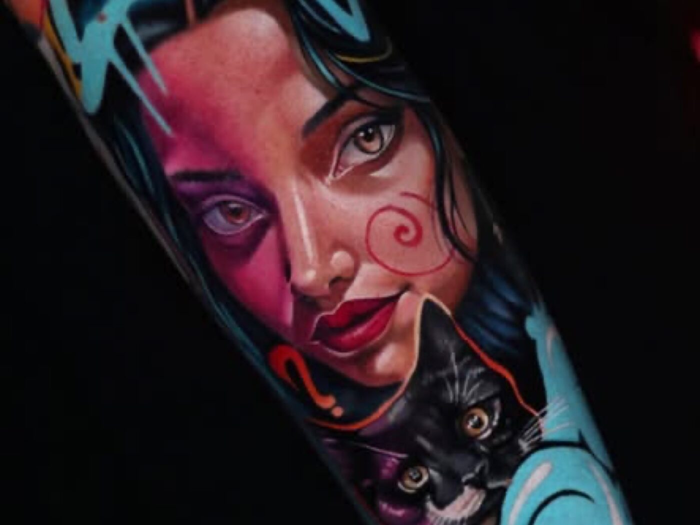 Graffiti & Avantgarde tattoo by Hypnotic Art Tattoo Studio, Milton Keynes