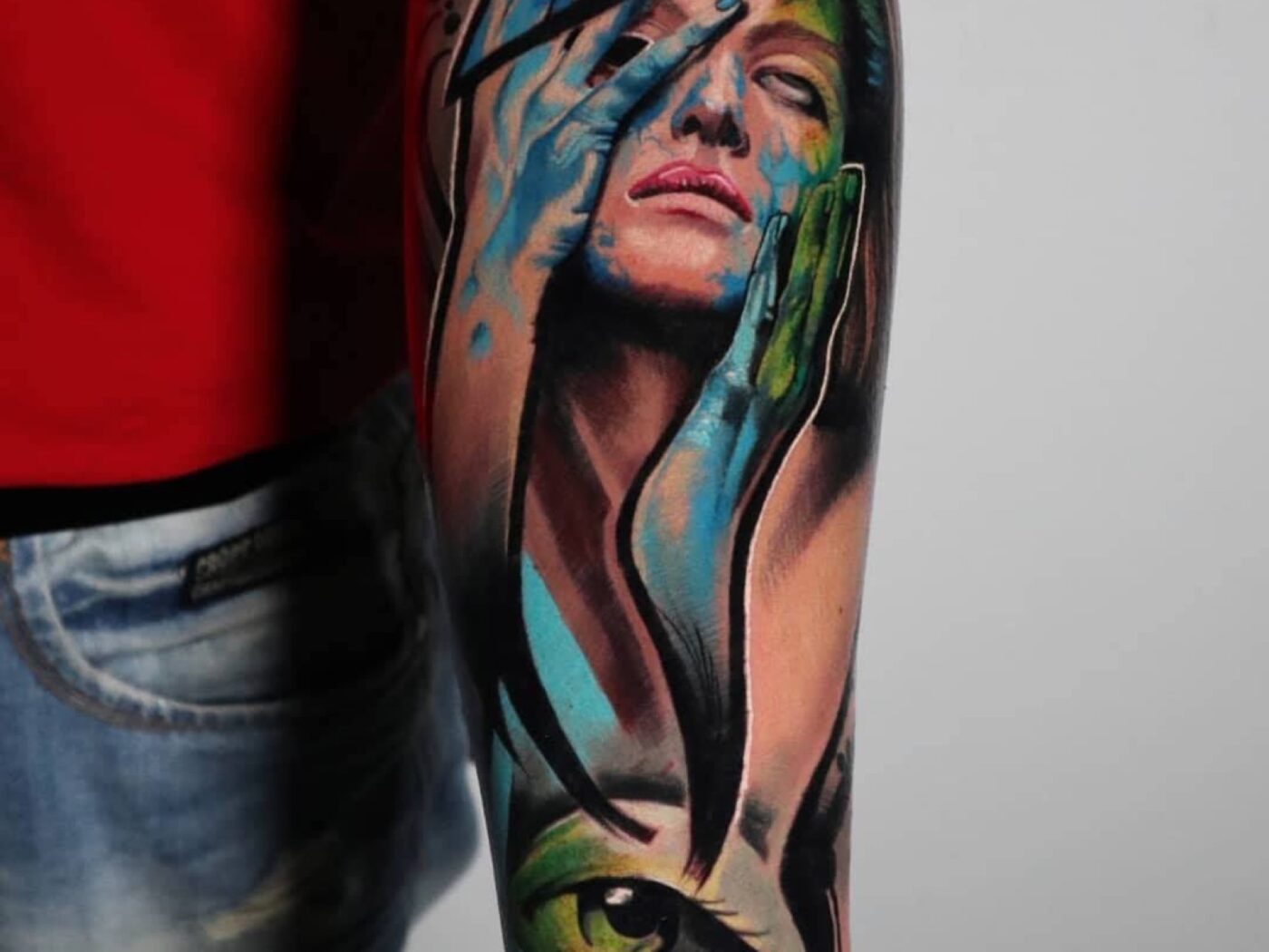 Graffiti & Avantgarde tattoo by Hypnotic Art Tattoo Studio, Milton Keynes