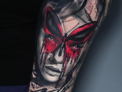 Graffiti & Avantgarde tattoo #2 by Hypnotic Art Tattoo Studio, Milton Keynes