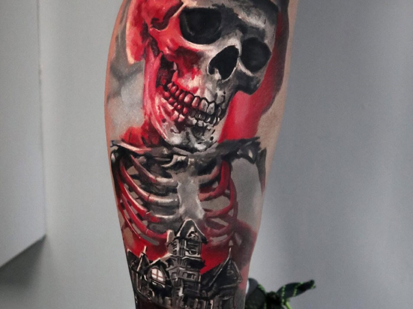 Horror tattoo by Hypnotic Art Tattoo Studio, Milton Keynes