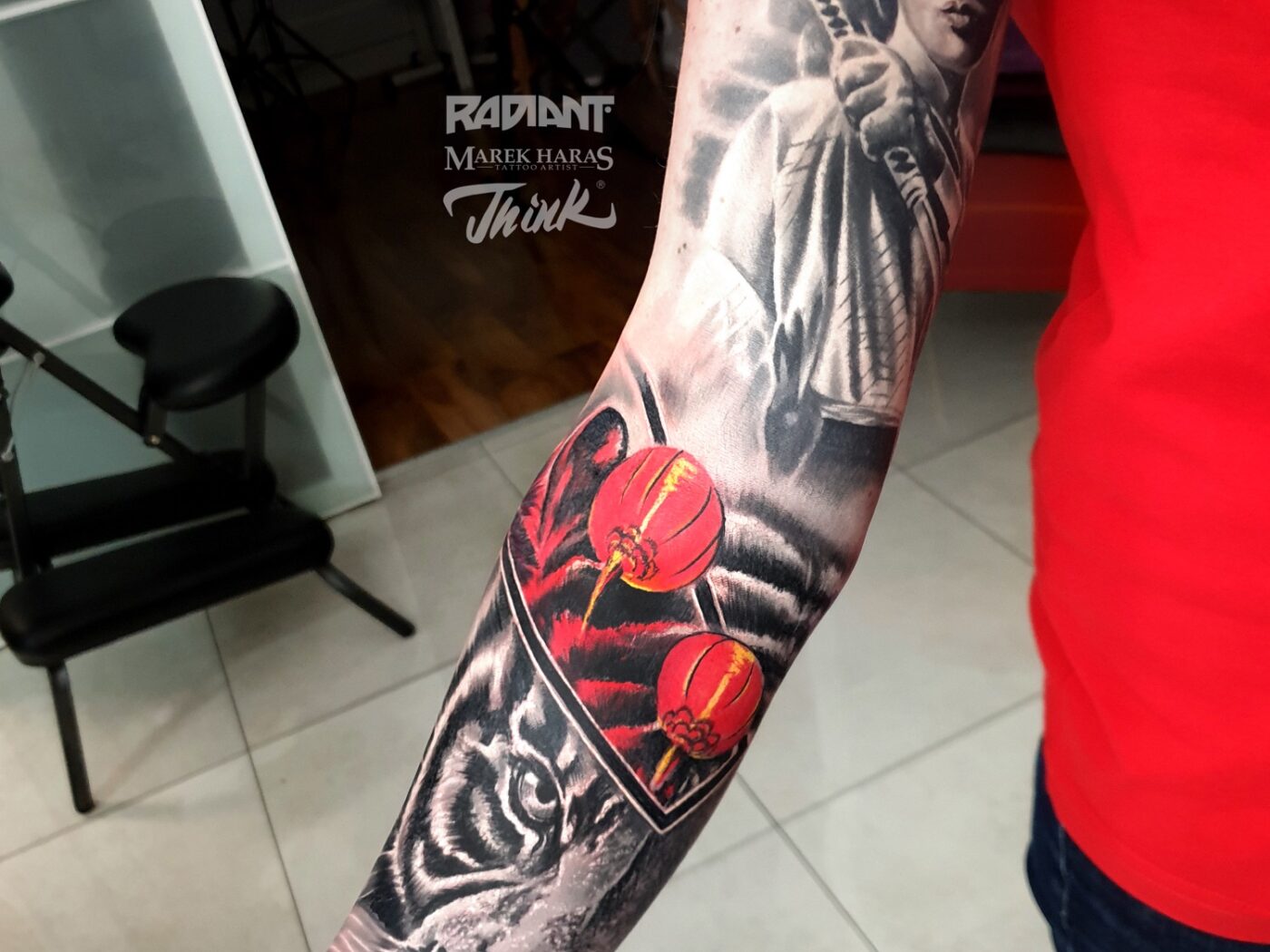 Japanese tattoo by Hypnotic Art Tattoo Studio, Milton Keynes