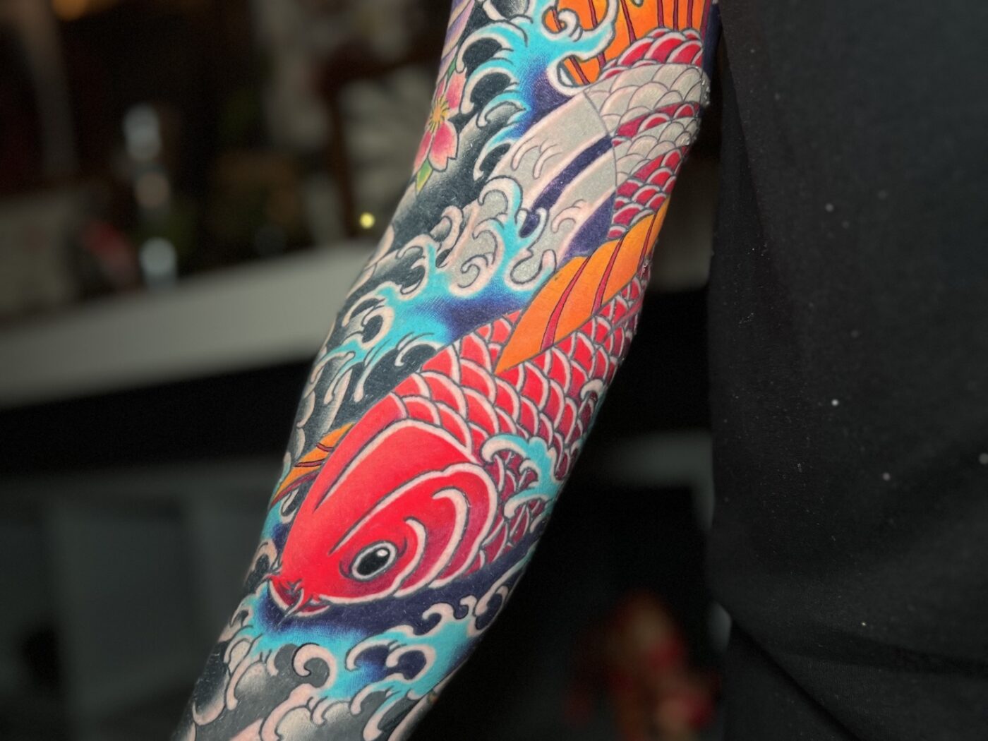 Japanese tattoo by Hypnotic Art Tattoo Studio, Milton Keynes