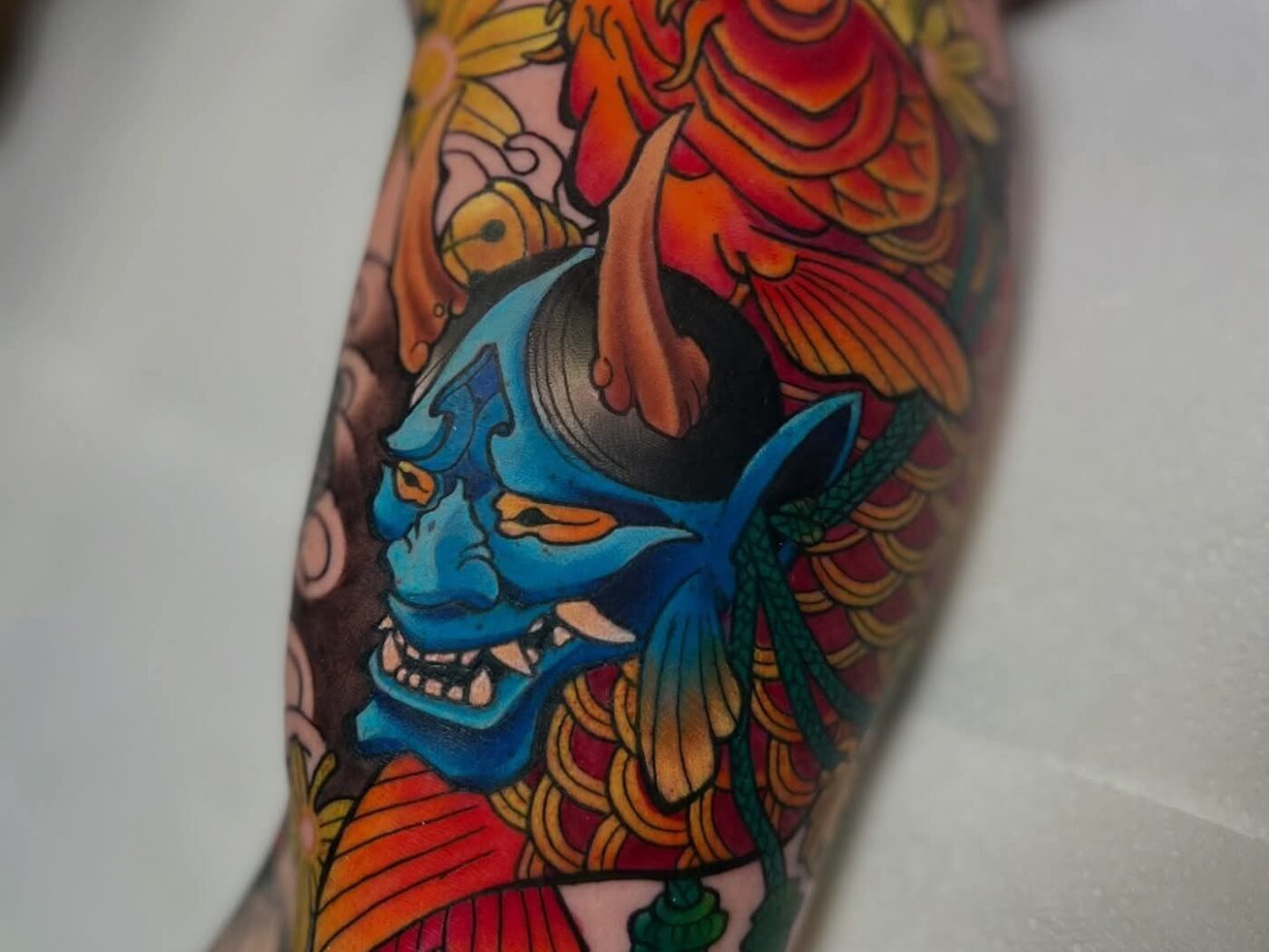Japanese tattoo by Hypnotic Art Tattoo Studio, Milton Keynes