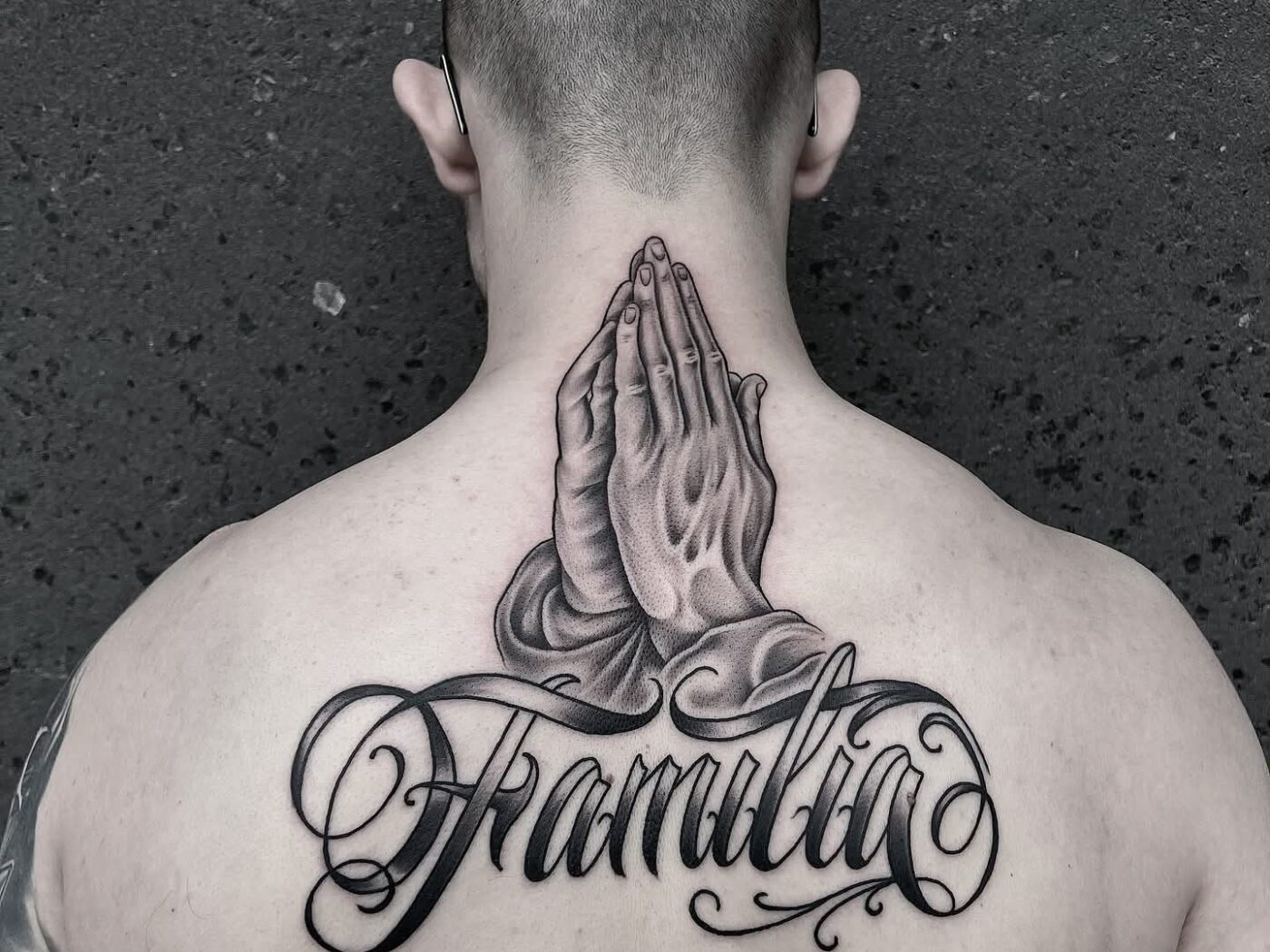 Lettering tattoo by Hypnotic Art Tattoo Studio, Milton Keynes