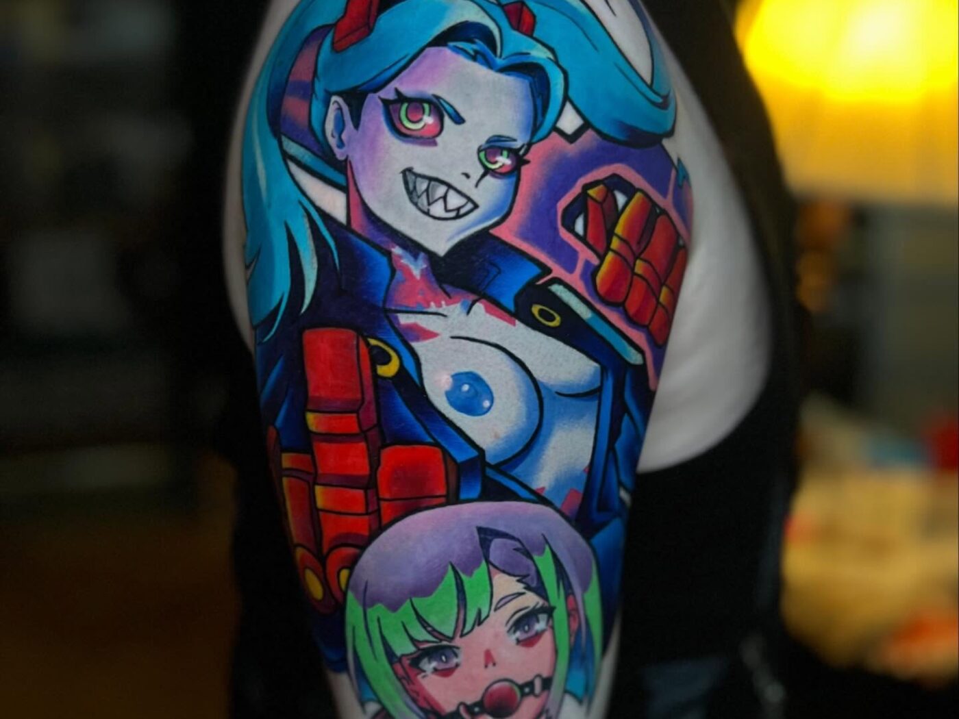 Manga tattoo by Hypnotic Art Tattoo Studio, Milton Keynes