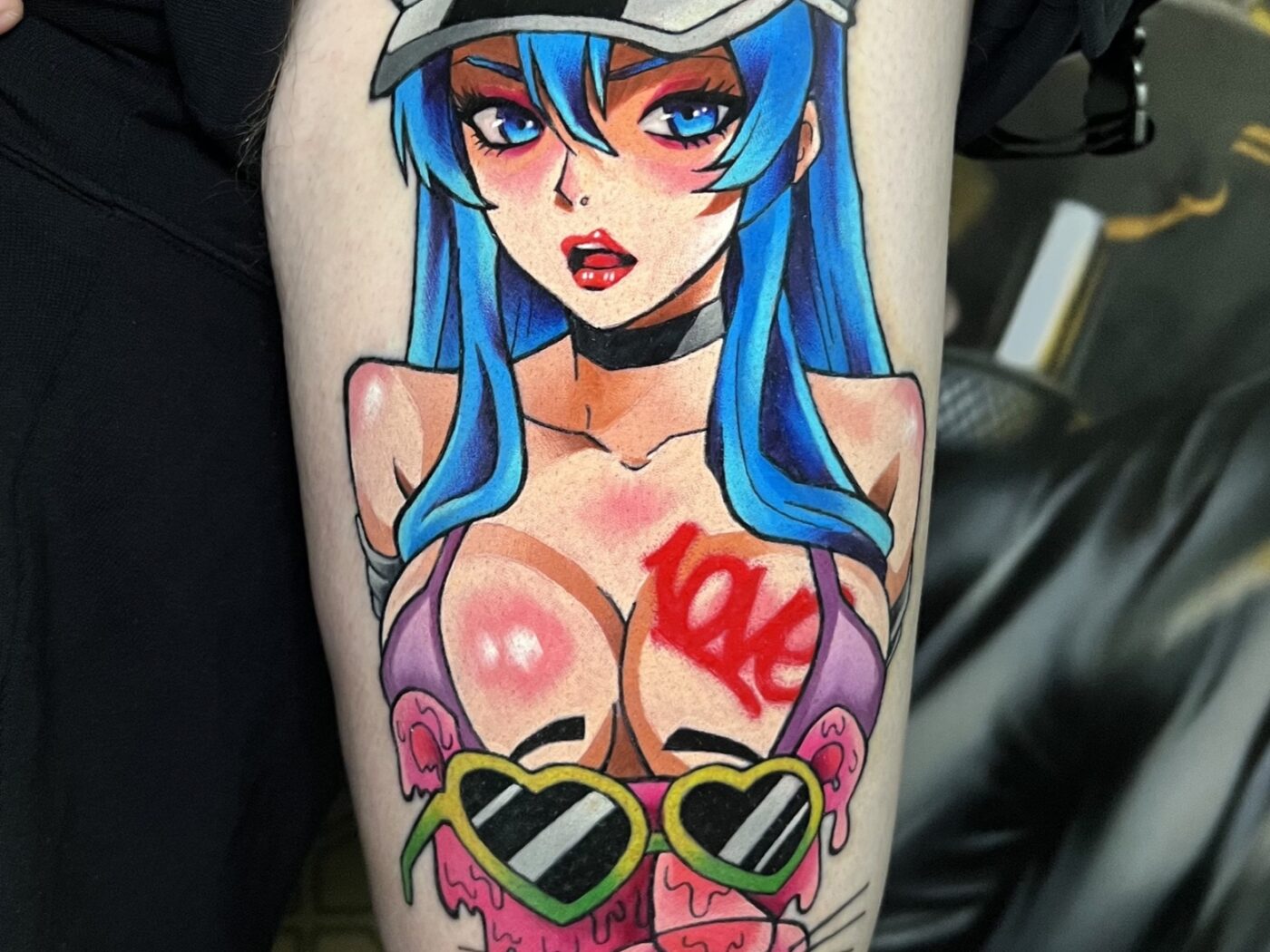 Manga tattoo by Hypnotic Art Tattoo Studio, Milton Keynes