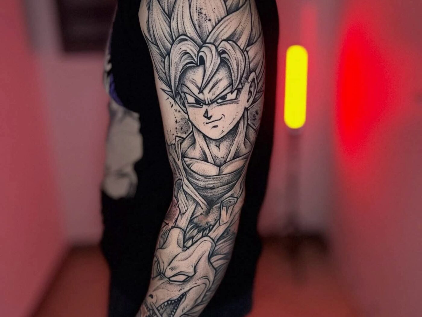 Manga tattoo by Hypnotic Art Tattoo Studio, Milton Keynes