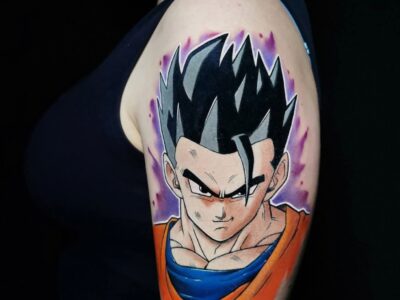 Manga tattoo #2 by Hypnotic Art Tattoo Studio, Milton Keynes