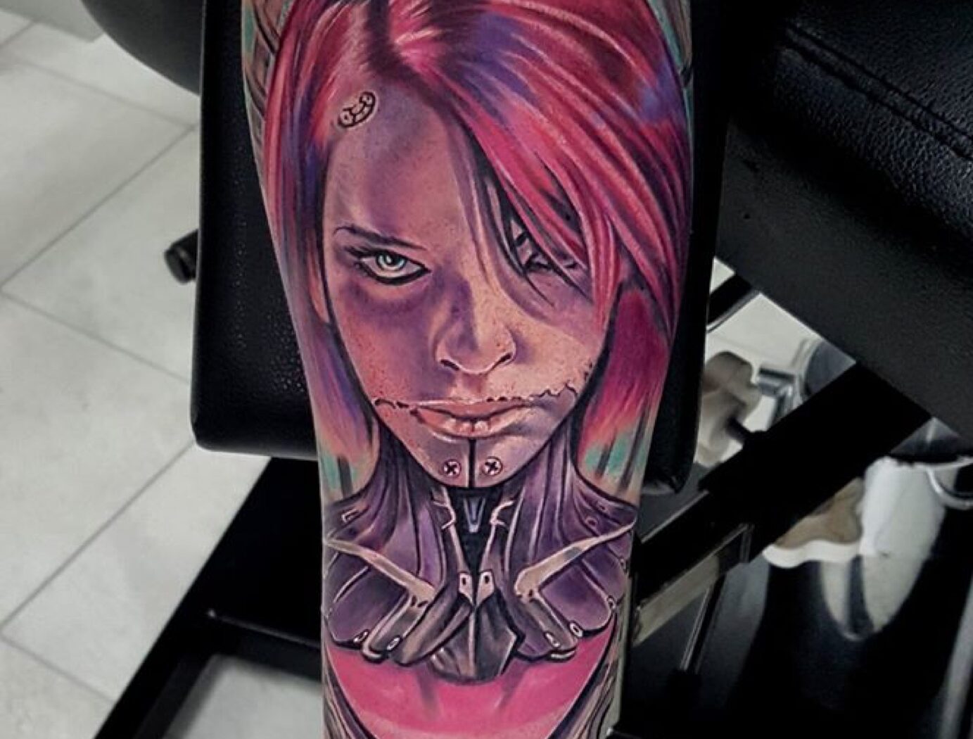 Modern & Cyber tattoo by Hypnotic Art Tattoo Studio, Milton Keynes