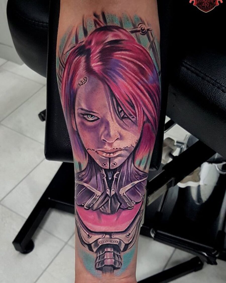 Modern & Cyber tattoo by Hypnotic Art Tattoo Studio, Milton Keynes