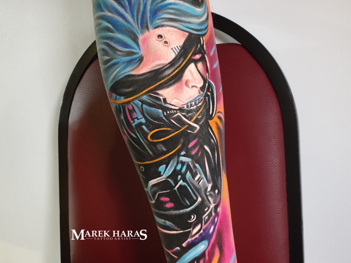 Modern & Cyber tattoo by Hypnotic Art Tattoo Studio, Milton Keynes
