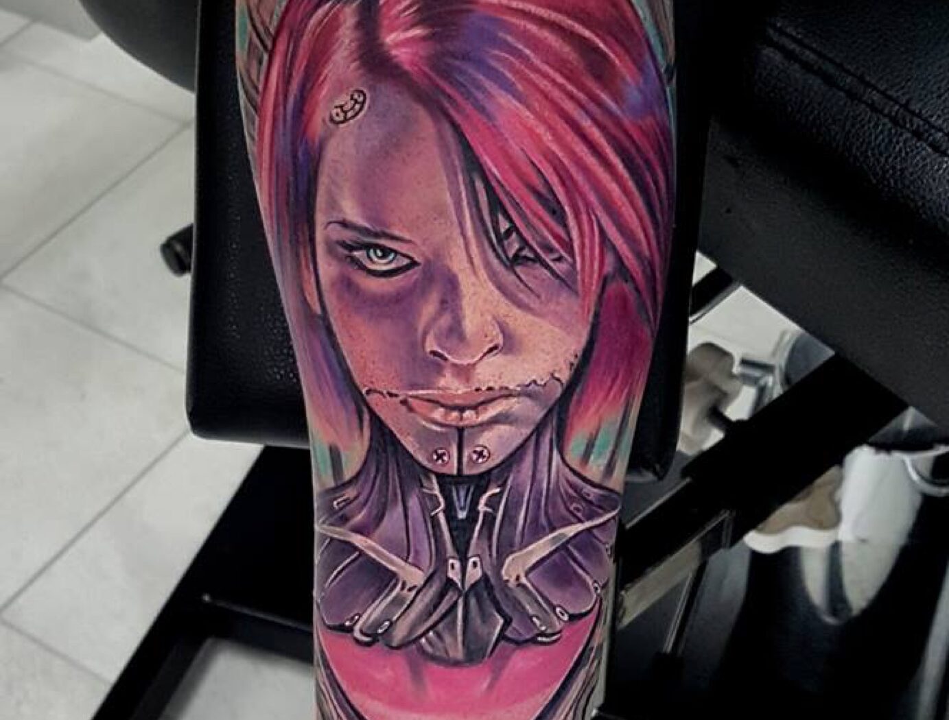 Modern & Cyber tattoo by Hypnotic Art Tattoo Studio, Milton Keynes