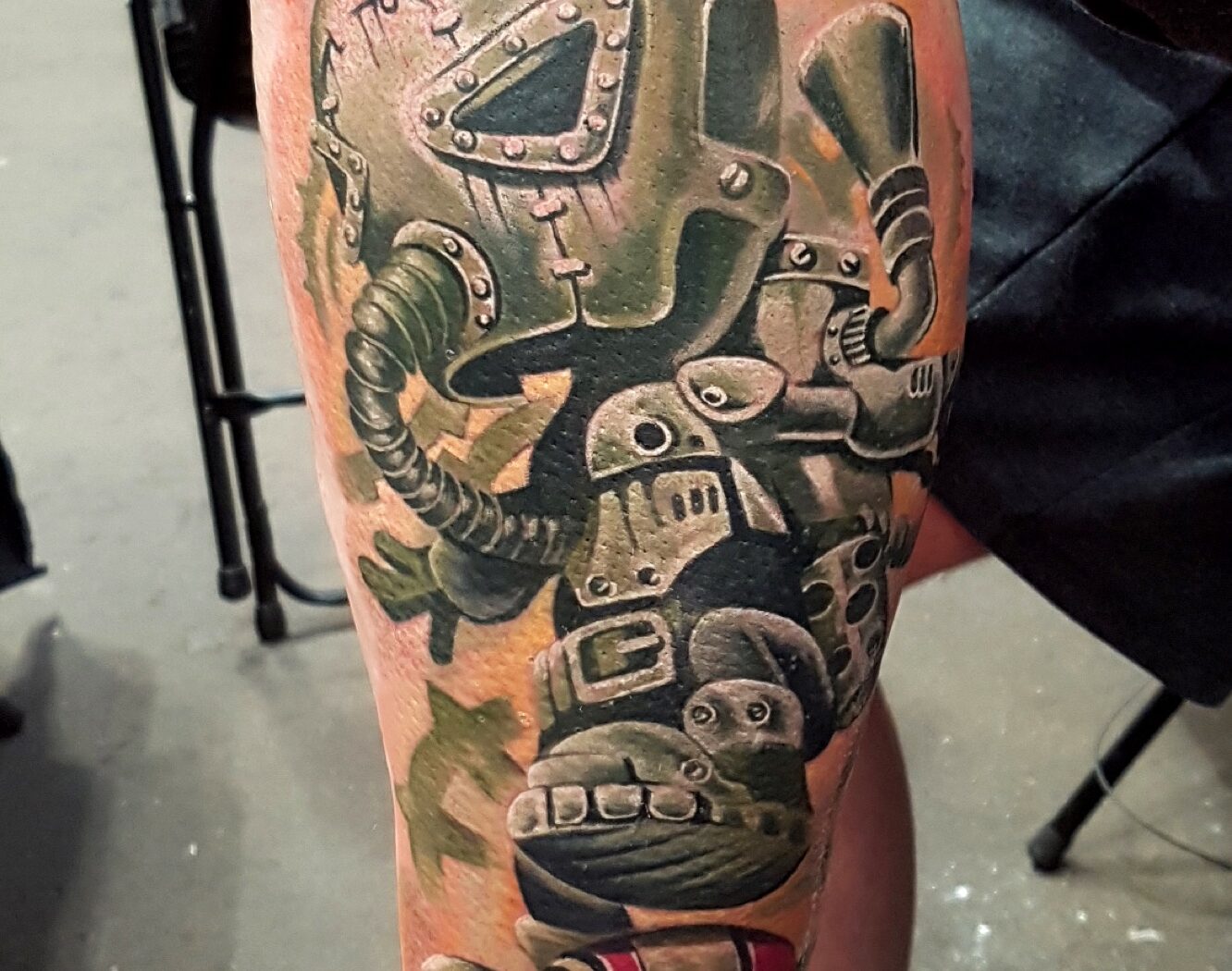 Modern & Cyber tattoo by Hypnotic Art Tattoo Studio, Milton Keynes
