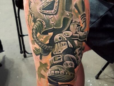 Modern & Cyber tattoo #1 by Hypnotic Art Tattoo Studio, Milton Keynes