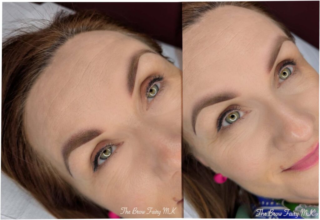 Permanent makeup brows by Kamila at Hypnotic Art Tattoo Studio, Milton Keynes