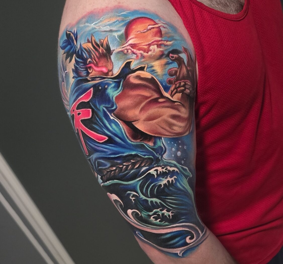 Pop Culture tattoo by Hypnotic Art Tattoo Studio, Milton Keynes