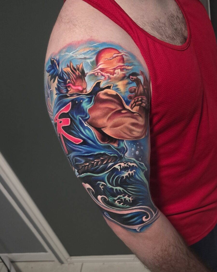Pop Culture tattoo by Hypnotic Art Tattoo Studio, Milton Keynes