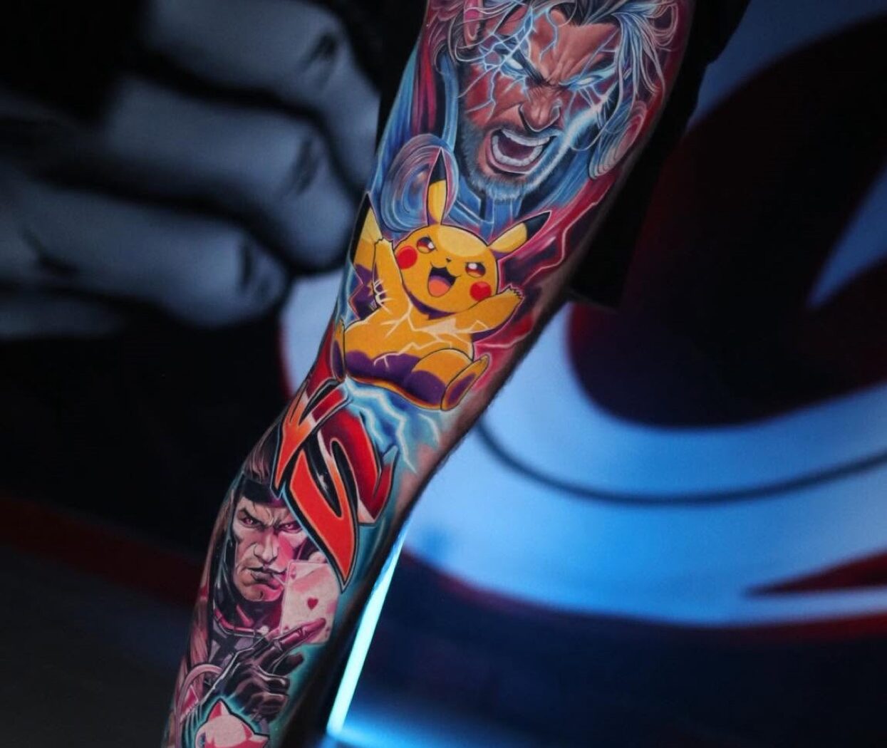 Pop Culture tattoo by Hypnotic Art Tattoo Studio, Milton Keynes