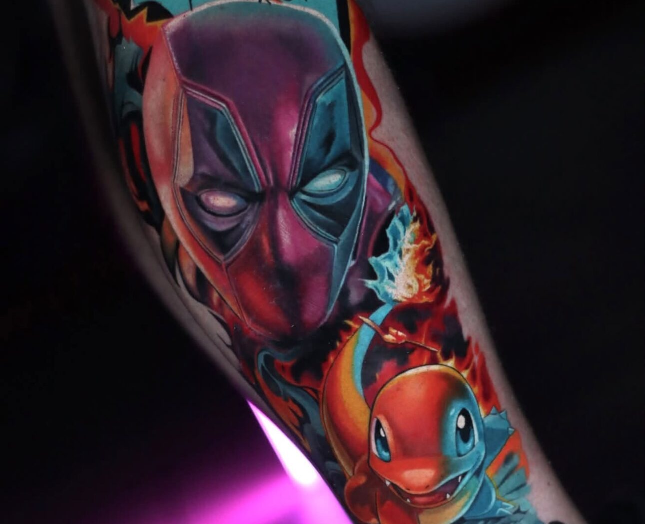 Pop Culture tattoo by Hypnotic Art Tattoo Studio, Milton Keynes