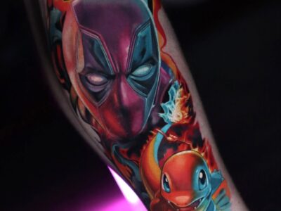Pop Culture tattoo #4 by Hypnotic Art Tattoo Studio, Milton Keynes