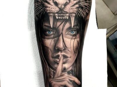 Portraits tattoo #2 by Hypnotic Art Tattoo Studio, Milton Keynes